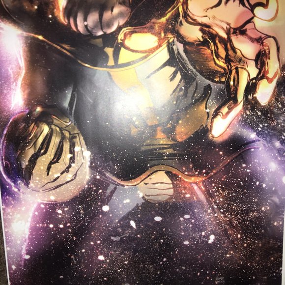 NEW, SIGNED Airborne Thanos (The Avengers, Infinity War, etc) Print - Picture 8 of 8